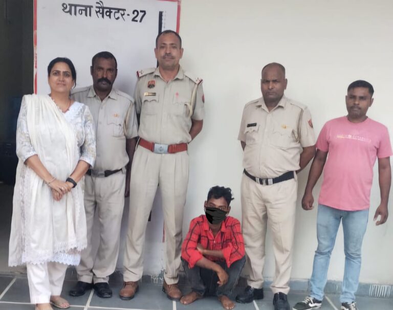 सोनीपत पुलिस नें बच्चे की हत्या करने की घटना में संलिप्त आरोपी पिता को किया गिरफ्तार, न्यायालय में पेशकर लिया पुलिस रिमाण्ड पर